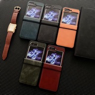 皮套折疊手機殼 Leather Case for Z-Flip 5, 4, 3, Z-Fold 5, 4, 3, Oppo Find N2 N3 Flip,