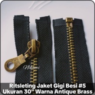 30 Inch 75cm Jacket Zipper - Steel Teeth - Size 5