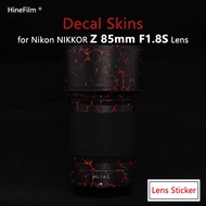 Nikkor 85 F1.8 Decal Skin Protective Stickers para sa NIKON Z 85mm f/1.8 S Lens Protector