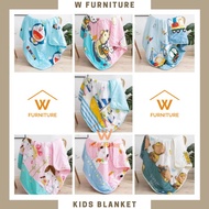 WFurniture Kids Blanket/Baby Blanket/Children Blanket/Kids Comforter/Selimut Budak/Cartoon blanket