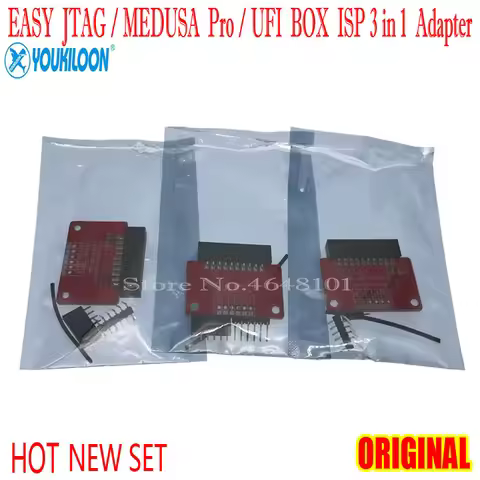 MOORC ISP 3 IN 1 Adapter Full Set for Z3x Easy Jtag Plus ,UFI Box, Medusa Box