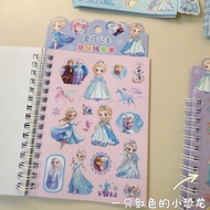 Princess Elsa Series Cartoon Cute High-value Stickers Children diy Creative Stickers Handbook Materi