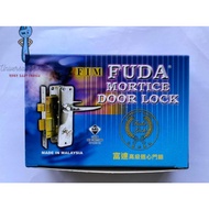 【202】Fuda Door Lock | 2 Level Mortice Lock | Lock Pintu Grill Besi