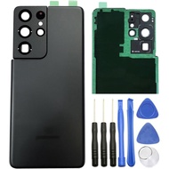 ubrokeifixit Galaxy S21 Ultra Penggantian Penutup Kaca Belakang Panel Belakang untuk Samsung Galaxy 