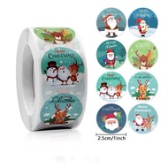 Roll of 500 stickers/roll of 500 Christmas and Halloween stickers Pucca's Choice