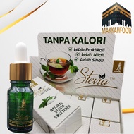 Original Liquid Drop Stevia Ajmal 10 ml Halal Natural Sweetener Stevia Low Carb Stevia Pemanis Tanpa