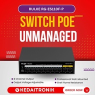 Ruijie RGES110FP 10 Port 10/100 Mbps Unmanaged 110W PoE Switch RG ES110FP