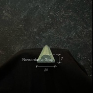 HIJAU HMR PROFILE LIS P-05 HMR LIS/ HMR PROFILE/ HMR WALL MOULDING/ HMR PANEL LIS/ GREEN HMR WALL MO