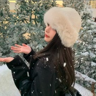 Women's Winter Russian Fleece Beanie Hat