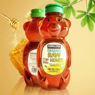 Mật ong hữu cơ Kirkland Organic Raw Honey Bear 680g