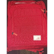 ♞LATEM BAG AND WALLETS SET, AUTHENTIC BRAND NEW ESQUIRE SLING BAG, CHARLES AND BACKPACK RED PROSPEC