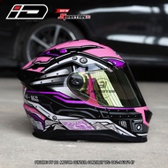 หมวกกันน็อคเต็มใบหุ้มคาง ID รุ่น SPARTAN-BT แถมฟรีถุงผ้า ID นวมถอดซักได้ มาตรฐาน มอก. รองรับการติดตั