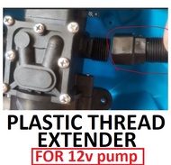 plastic extender for pump of battery sprayer 2in1 and electric sprayer kawasaki sprayer (THREAD EXTE