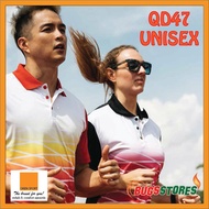 Oren Sport Unisex Men Women Collar Sport Jersey T-Shirt QD47
