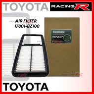 AIR FILTER for Toyota Wigo 2014 to 2016 ( 17801-BZ100 ) 4x4b