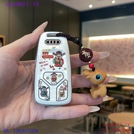 MA0U Audi Audia4L New Key Case Q5L/a3/q7/q8/q3/q2L/a5/a8L/A6L Female A7L Car Bag Shell Buckle T0T9