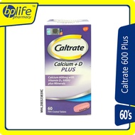 Caltrate 600 Plus 60 tablets