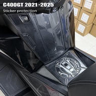 C400GT 2025 Motorcycle Accessories 3D Epoxy Sticker Protection Fuel Tank Pad Sticker for C400 GT C40