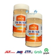Sikok Ebi Bubuk Shrimp Powder 75 Gr Hebi Menir Asli Udang Kering Ebi Instant 100% Udang Murni