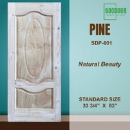[Goodoor] Pintu/Pintu Kayu Pine/ Pinewood Door/ PINE/ SDP001