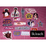 Die cut sticker