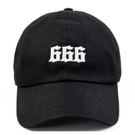 Sixcisors Polocap Baseball Cap basecap Satanic 666 Metal Music Unisex Men Vintage Unisex AdultWanita