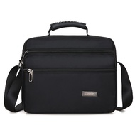 ลำลอง Oxford Canvas Single Shoulder Mens Bag Leisure Small Crossbody Business iPad Backpack Briefcas