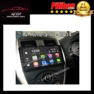 NISSAN ALMERA 12-2014 BIG SCREEN ANDROID 12 MEDIA PLAYER WITH CASING &amp; OEM PLUG &amp; PLAY SOCKET