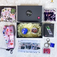 Stray Kids Fans Gift Box Acrylic Stand Keychain Washi Tape Lanyard Lomo Card Stickers