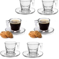 80ml Espresso Shot Cup (set of 6 pcs) Espresso Shot Glass/ Espresso Shot Coffee Cup