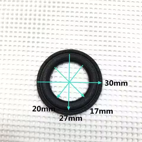 SOTAMIA 2Pcs 1 Inch Audio Speaker Foam Folding Ring Speakers Repair Accessories for Harman JBL Speak