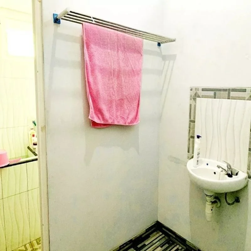 Gantungan handuk kamar mandi / jemuran handuk 60cm s/d 150cm SERBAGUNA stainless steell || rak gantu