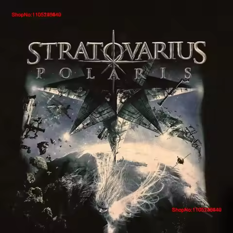 Vintage Stratovarius For Fans Men S 235XL T Shirt 9D278 Washed graphic designer clothes Stretched Br