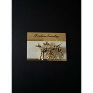 Vintage Dalmatian Dog Brooch