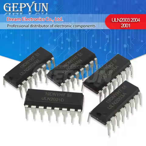 10PCS ULN2003AN DIP-16 ULN2003 ULN2003APG DIP ULN2003ADR ULN2004AN ULN2004ADR ULN2004 ULN2004APG SOP