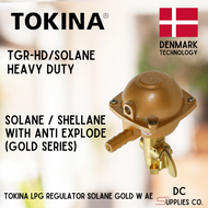 Tokina LPG Gas Regulator for SOLANE / SHELLANE Regulator with ANTI EXPLODE GOLD SERIES Heavy Duty De