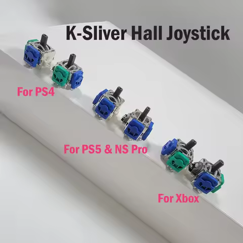 2pcs Hall Electromagnetic Joystick for PS4 for Xbox Hall Electromagnetic Joystick for PS5 for Switch