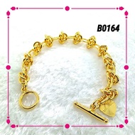 Bracelet Gelang Italy Gold Plated