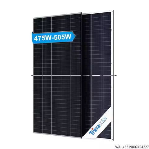 Trina Vertex 475w 480w 485w 490w 495 Watt 500w 505w Mono Pv Modules Vertex Trina Solar Panels for So
