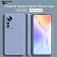 Mi12 Case Zroteve Square Soft Liquid Silicone Cover For Xiaomi Mi12 Mi12T Mi12X Mi11 Mi11T Pro Xiomi