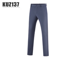 PGM KUZ137 Men Golf Pants Autumn Winter Clothing Thicken Polyester Fiber + Spandex Waterproof Fabric
