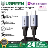 UGREEN Type C to Type C Fast Charging Cable 240w Nylon Braided 90440 - 15311 1M