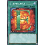 [ AE ][ Zare Yugioh ] Card Card DI01-AE018 - E - Emergency Call