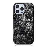 Case iphone 17 16 15 14 13 12 11 Mini Plus Pro Max TPU Rubber Softcase Aesthetic Black Wallpaper