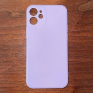 iPhone 12 Mini Case 矽膠護殼 Lilac Purple