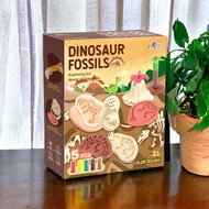 (local stock)Dinosaur Fossil, World Map, 8 Planets Play dough Mould Set