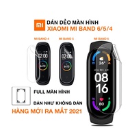 Paste The Mi Band 4 / Mi Band 5 / Mi Band 6 Screen full Screen Flexible Transparent PPF Self-Healing