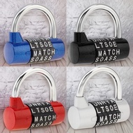 1 Piece 5 Letter Word Zinc Alloy Combination Lock for School Gym / Fence / Toolbox 7O8O