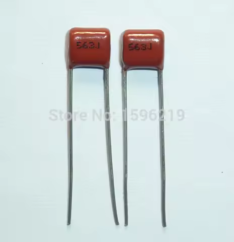 CBB capacitor 563 100V 563J 0.056uF 56nF P5 CL21 Metallized Polypropylene Film Capacitor 100V563J 10