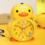Cartoon Cute Duckling Alarm Clock Students Use Speaking Alarm Children Bedroom Wake Up Desktop Silen
